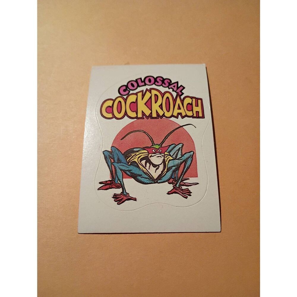 1983 General Mills Zero Heroes Trading Card Sticker Card Vintage #21